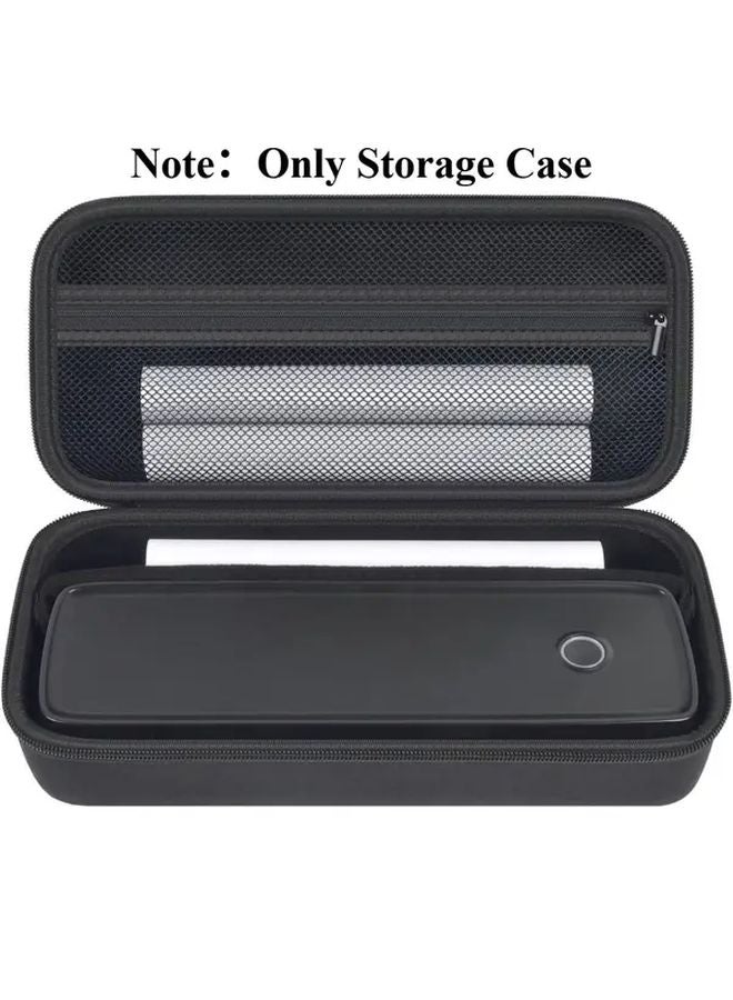 Black Storage Organizer Box For Aixiqee A80 Polono D810 Gutherren Phomemo M08F Wireless Printer - Image 2
